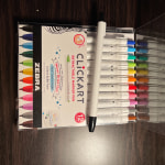 Zebra Pen Click Art Retractable Marker Pen, Fine Point, 0.6mm, Assorted  Colors, 6 Pack