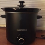 Black + Decker 4 Qt. Chalkboard Slow Cooker, Cookers & Steamers, Furniture & Appliances