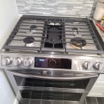 Samsung 6.3 Cu. Ft. Dual Fuel Range with True Convection and Air Fry in  Stainless Steel