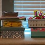 Grey Wrap Tote Organizer The Container Store