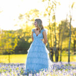 toile blue dress Women's Escape Reality Dress, Blue