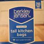 Berkley Jensen 8 Gallon Flap Tie, 300 ct.