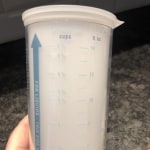 Pampered Chef Measure-All Cup - Liquids and Solids Dry or Wet up to 2 Cups