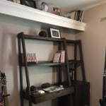 Mid century store modular elias shelf