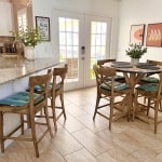 World market distressed wood bistro counter stool deals