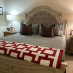 Realyn king sale upholstered panel bed