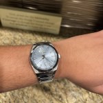 Everett Fossil - Three-Hand Watch Steel - Date Stainless FS5821