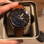 Grant Sport Chronograph Luggage Leather Watch - FS5268 - Watch Station
