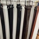 Cordovan Leather Belt