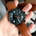 Copeland 42mm Three-Hand Fossil - FS5663 - Leather Brown Watch