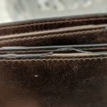 Derrick Leather RFID Large Coin Pocket Bifold Wallet - ML3687001