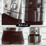Bella 4-qt. Analog Air Convection Fryer Stainless Steel 14838 - Best Buy