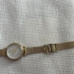 Tillie Mini Three-Hand Rose Gold-Tone Stainless Steel Mesh Watch
