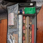 Grey Wrap Tote Organizer The Container Store