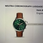 Fossil shop fs5378 price
