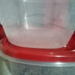 Rubbermaid TakeAlongs 2.9 C. Clear Rectangle Food Storage