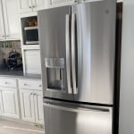 GE Profile™ Series ENERGY STAR® 27.7 Cu. Ft. Fingerprint Resistant  French-Door Refrigerator with Hands-Free AutoFill