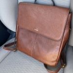 Fossil claire new arrivals backpack handbags brandy