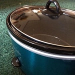 Turquoise Crock Pot
