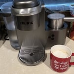 Fingerhut - Keurig K-Cafe Frother Cup Special Edition - Nickel