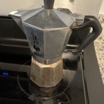 Italian Moka Pot 6 Cup Stovetop Aluminum Espresso Maker - Black, 8.62 oz -  Kroger