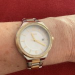 Eevie Three-Hand Date Gold-Tone Stainless Steel Watch - BQ3801