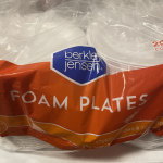 Berkley Jensen 9 Foam Plates, 870 ct. (No Ship To CA)