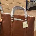 Fossil Kingston Tote Outlet Leather Bag Review