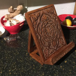Hand-Carved Wood Tablet Stand - World Market