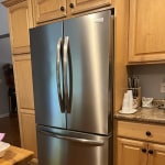 23.3 Cu. Ft. French Door Counter-Depth Refrigerator Stainless