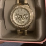 Stella Multifunction Two Tone Stainless Steel and Acetate Watch