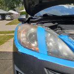 Restore yellowing headlights to a high clarity finish with Headlight  Restorer! 🔦 Headlight Restorer removes the layer of oxidized plastic that  clouds, By Chemical Guys