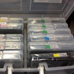Iris Clear Photo and Craft Cases with Hinged Lids