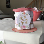 Party city diaper cake top