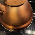 Brushed Copper Tea Kettle With Rubber Base - World Market