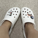 ★CROCS★ Classic Platform Clogs Women's White 206750100 206 Women's Classic Platform Clog - Crocs