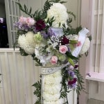 tou ki❤️ Peace and Prayers Standing Cross - Pastel arranged by a