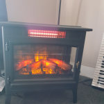 Duraflame Infrared Quartz Stove with 3D Flame Effect - Black | BJ's  Wholesale Club