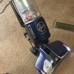 Hoover REACT Powered Reach Lite Upright Vacuum