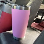 Yeti Power Pink 20oz Tumbler Rambler w/ Sticker - Magslider Lid 4550 Brand  New
