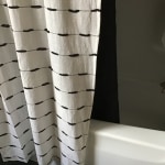 Shower Curtain Decor Woven Black Marble Amp Dull Brown Le Shower Curta –  BigProStore