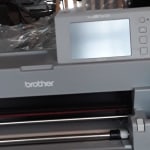Brother Electronic Cutting Machine with Built-in Scanner in Grey and Aqua