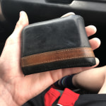 Fossil Louisville Cardinals Black Quinn Flip ID Bifold Wallet
