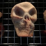 Trudeau Silicone 6c Skull Baking Mold