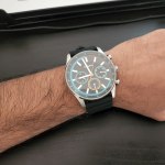 Sullivan Multifunction Black Silicone Watch BQ2746 Fossil