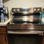 Samsung NE63A6311SS/AA 30 6.3 cu.ft. Stainless Steel Electric Range with 5  Burners