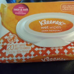 Kleenex Germ Removal Wet Wipes Fliptop Pack 20 Count Randalls