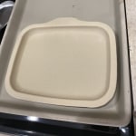 $2.99 at Goodwill. Pampered Chef small stone cookie sheet.