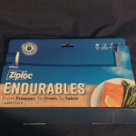 Ziploc Endurables - Bolsa grande, 8 tazas, bolsas de silicona reutilizables  y recipientes de preparación de alimentos para congelador, horno y
