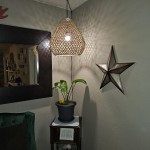Natural seagrass teardrop on sale vicente pendant shade